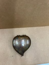 3. Antique Copper And Enamel Trinket Jewelry Box