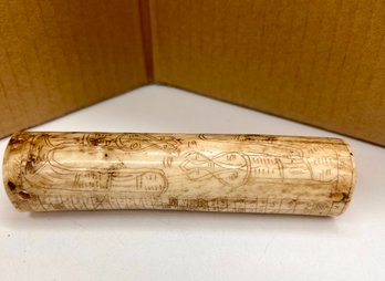 38. 19th C. Batak Sumatra Ritual Bone Calendar