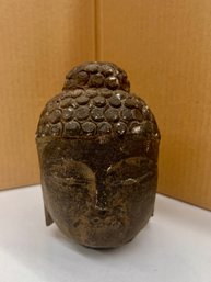 40. 19th C. Tibetan Stoneware Buddha Head