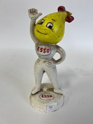 8. Cast Iron Little Drip Girl Still Bank Figure