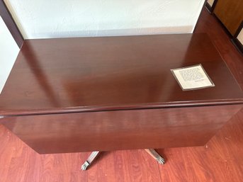 Vintage Cherry Wood Gate Leg Table