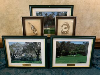 Framed Gary Patterson Prints & Augusta National Photos