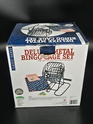 Cardinal Deluxe Metal Bingo Cage Set In Box