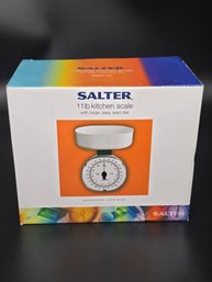 Salter New In Box 11 Lb. Mechanical Kitchen Scale