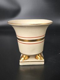 Porcelain Footed Cache Pot