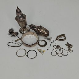 110 Grams Scrap 925 And 800 Sterling Silver