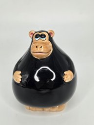 Ceramic Large Ape Coin Bank