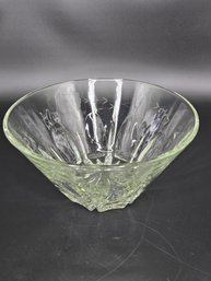 Vintage Princess House Heritage Regency Etched Lead Crystal Salad Serving  Bowl