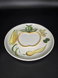 Vintage Cheese And Veggie Serving Platter