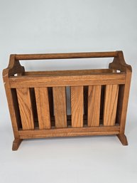 Outdoor Marketing Products Solid Wood Book/ Magazine Holder