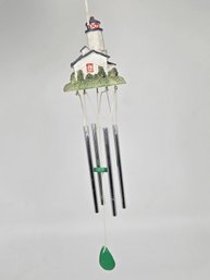 Small Lighthouse Resin Wind Chime By Vigor International