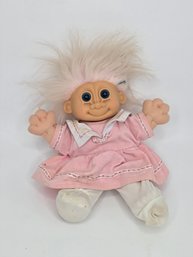 Russ Berrie Buffy Troll Doll Toy 11' Light Pink Hair