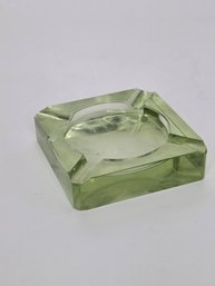 Vintage Green Ashtray