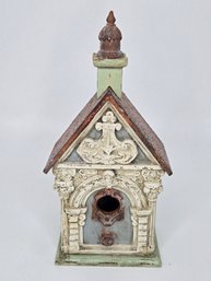Wood With Metal Roof Bird Church House