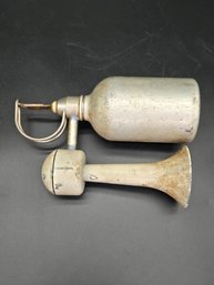 Vintage BernzOMatic FD136 Fire Detector, A Mid-century Industrial Fire Alarm That Operates With A Horn