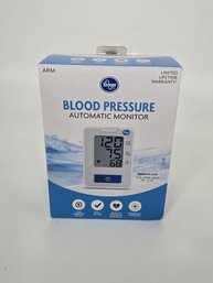 Kroger Automatic Arm Blood Pressure Monitor