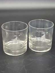Two Rock 'L' Glasses