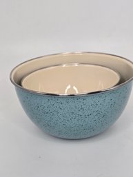 Paula Deen Brand Speckle-finish Stoneware Bowls From The PD Dinnerware Collection