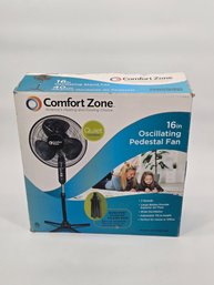 Comfort Zone 16' Oscillating Floor Stand Fan