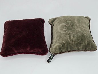 Tiny Velvet Throw Pillows