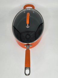 Rachael Ray 11.5' Oval Skillet/ Pot Orange With Lid