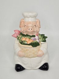 Vintage World Bazaar Inc Ceramic Pig Cookie Jar