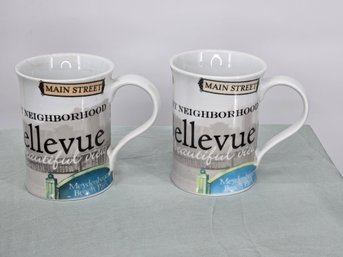 Bellevue, WA Mugs For 2 Designed By Rosanna