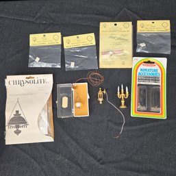Dollhouse Lighting And Window Locks Lot