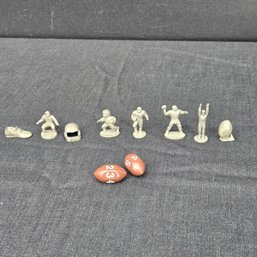 Hasboro Football Gamepieces From Tudor Games Electric Football Sets From The 1960s