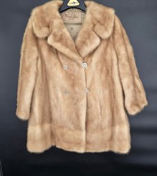 Fredrick Nelson Seattle Blonde Mink Coat