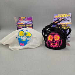 Two Vintage 1990s Trendmasters 'Boo Bunch' Animated Halloween Decorations