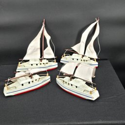 Four Shipwrecked Boats