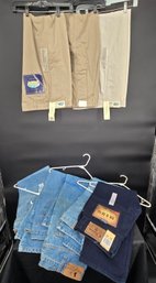 Lot Of 8 Mens Size 32-30 Pants