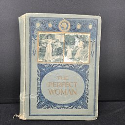 Antique Hardcover Book Titled The Perfect Woman By Dr. Mary Ries Melendy MD Ph.D