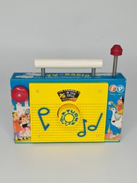 Vintage Fisher-Price TV-Radio Toy
