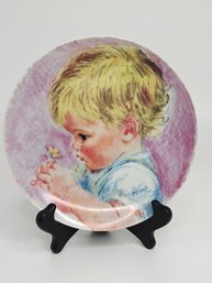 1982 Collectors Plate 'Baby Blossoms' By Frances Hook And Roman Inc.