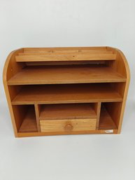 Desktop Organization With Drawer