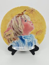 1982 'Trees So Tall' By Frances Hook Collectors Plate