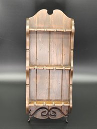 Vintage Wooden Spoon Collector Display