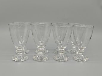 Vintage Lot Of 8 Anchor Hocking Berwick-Boopie Wine/ Juice Glasses