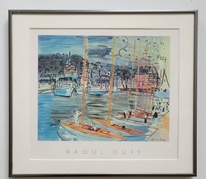 Raoul Dufy Print 'Les Bateaux'