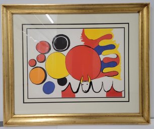 Alexander Calder Floating Helix (1976) - Original Lithograph