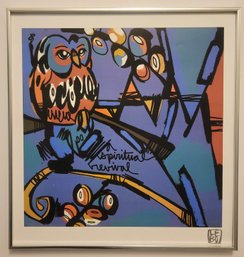 Seriolithograph Artwork A Spiritual Revival By The Artist David Le Batard