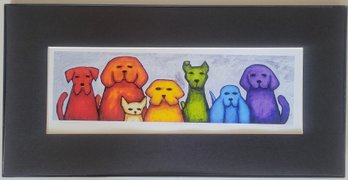 Tim Shanely 'Gangster Dogs' Art Print