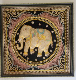 Framed Tapestry Typically For Thailand