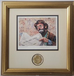 Print Titled 'The Tycoon'  Artwork, By Leighton Jones.