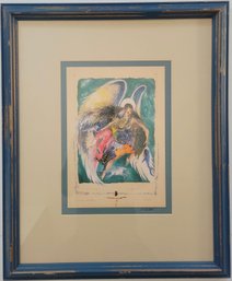 Framed Print By Pat Gullett Titled ' Nurturing Earth Mother'