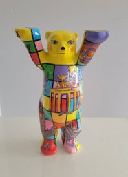 Buddy Bear Sculpture Featuring Berlin Karree Design