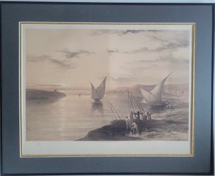 Vintage Engraving Views In The Holy Land, Syria, Idumea, Arabia, Egypt & Nubia