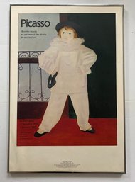 Poster Features Pablo Picasso's Painting 'Paul En Pierrot' (1925)